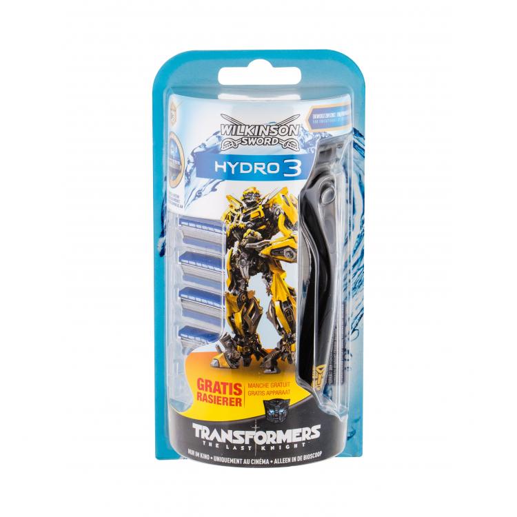 Wilkinson Sword Hydro 3 Transformers Подаръчен комплект самобръсначка с една глава 1 бр + резервни ножчета 4 бр