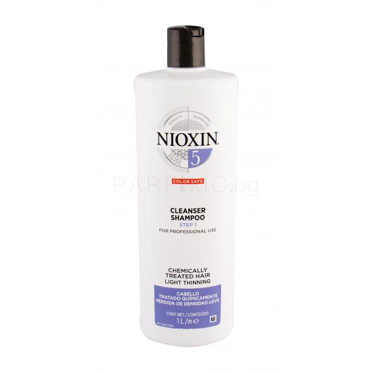 Nioxin System 5 Cleanser Color Safe Шампоан за жени 1000 ml