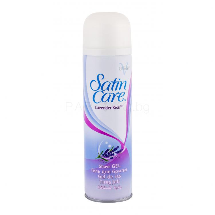 Gillette Satin Care Lavender Пяна за бръснене за жени 200 ml