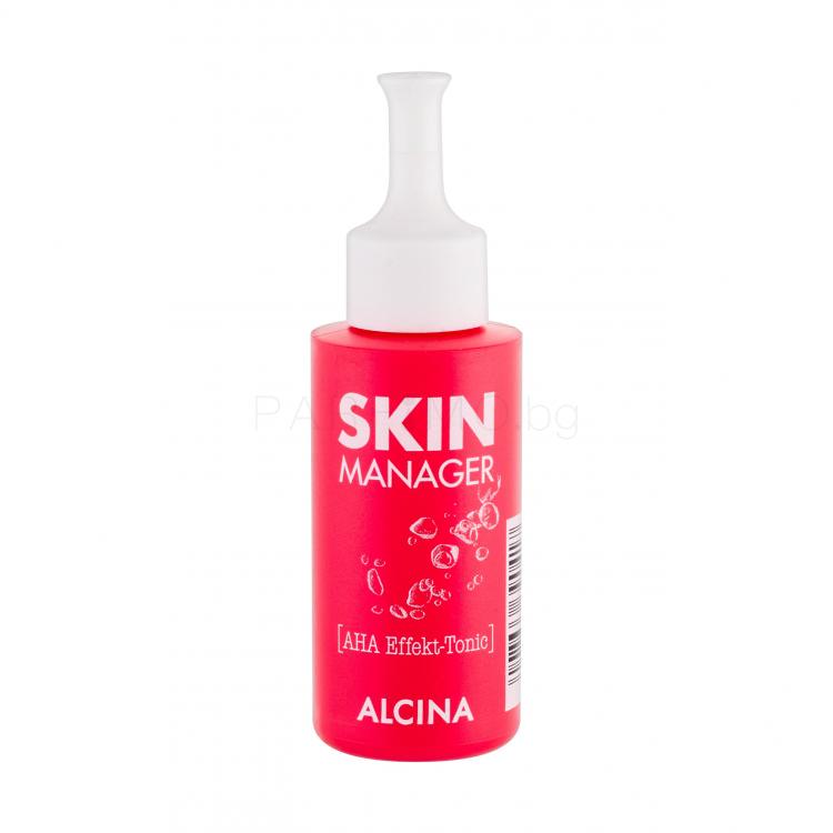 ALCINA Skin Manager AHA Effekt Tonic Почистваща вода за жени 50 ml