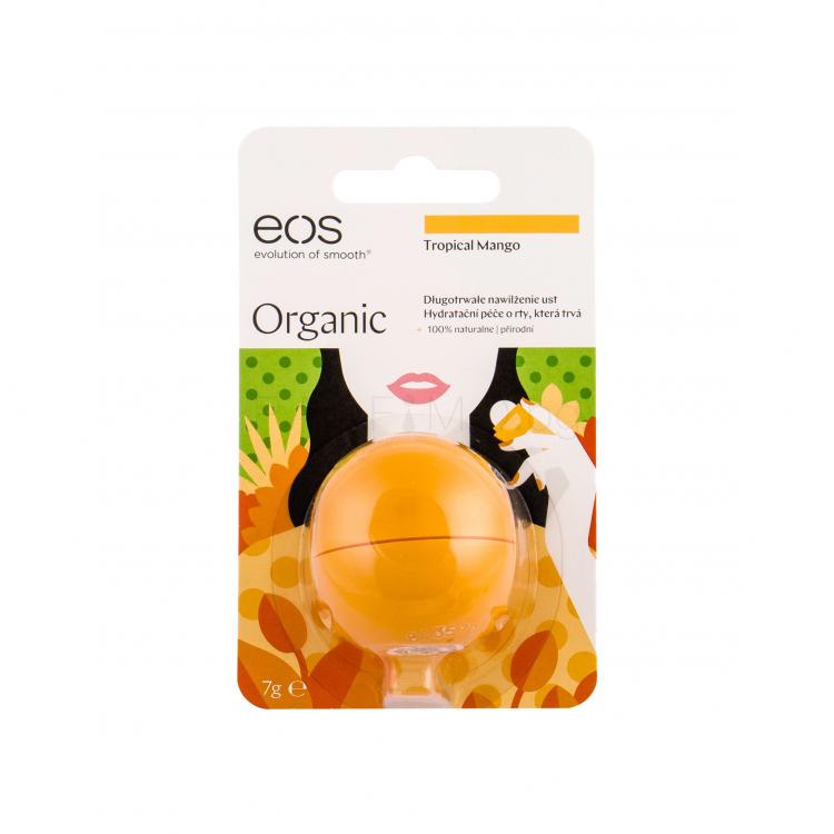 EOS Organic Балсам за устни за жени 7 гр Нюанс Tropical Mango