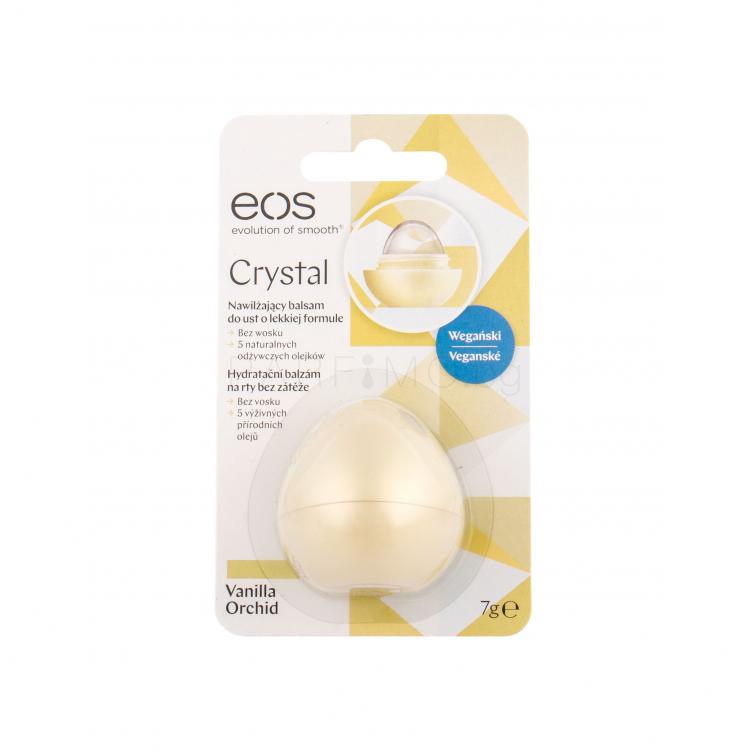 EOS Crystal Балсам за устни за жени 7 гр Нюанс Vanilla Orchid