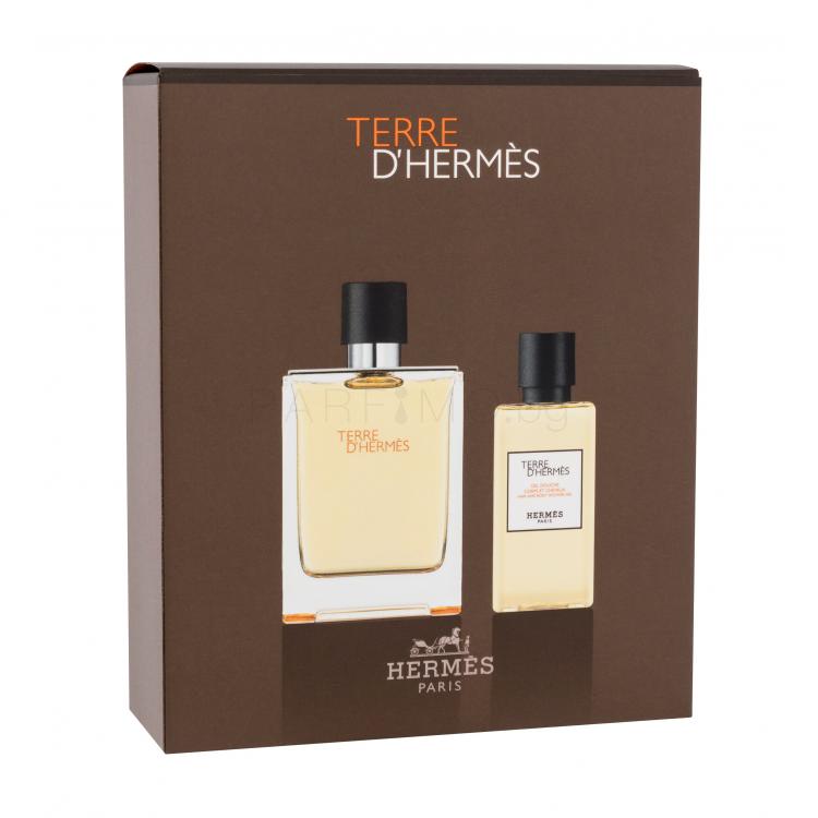 Hermes Terre d´Hermès SET1 Подаръчен комплект EDT 100 ml + душ гел 80 ml