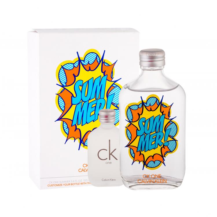 Calvin Klein CK One Summer 2019 Подаръчен комплект EDT 100 ml + EDT CK One 15 ml