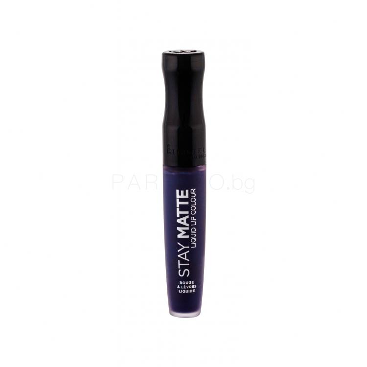 Rimmel London Stay Matte Червило за жени 5,5 ml Нюанс 830 Blue Iris