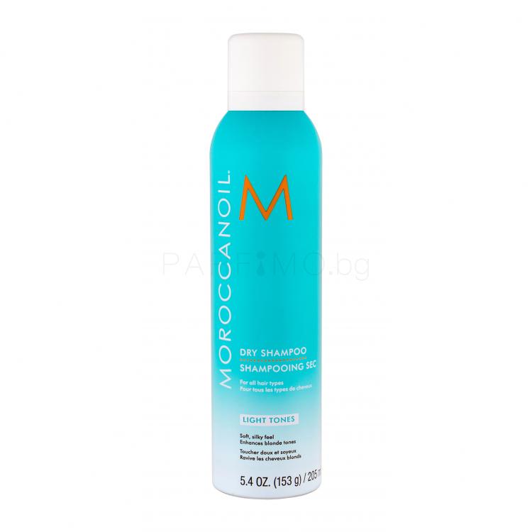 Moroccanoil Dry Shampoo Light Tones Сух шампоан за жени 205 ml