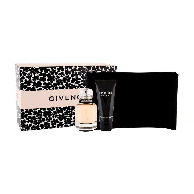 Givenchy L&#039;Interdit Подаръчен комплект EDP 80 ml + лосион за тяло 75 ml
