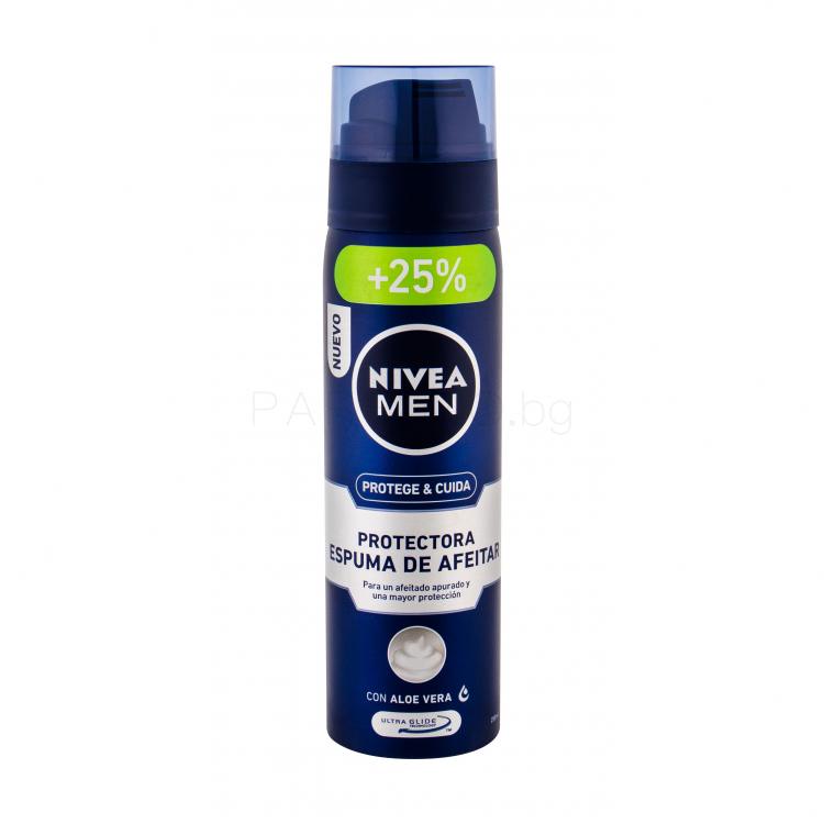 Nivea Men Protect &amp; Care Пяна за бръснене за мъже 250 ml