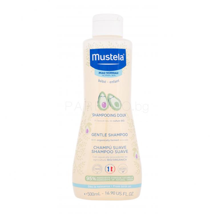 Mustela Bébé Gentle Shampoo Шампоан за деца 500 ml