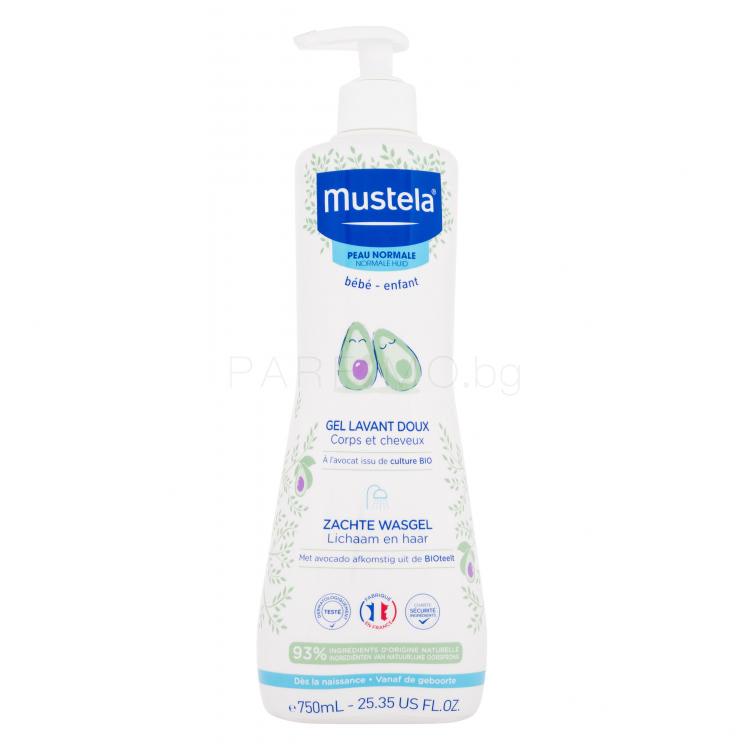 Mustela Bébé Cleansing Gel Душ гел за деца 750 ml