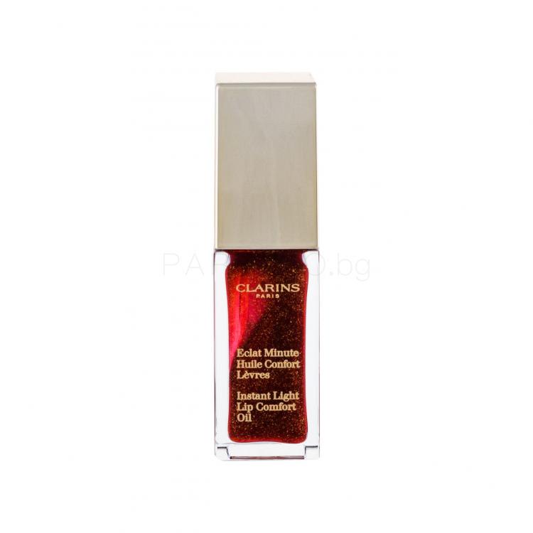 Clarins Lip Comfort Oil Масло за устни за жени 7 ml Нюанс 09 Red Berry Glam