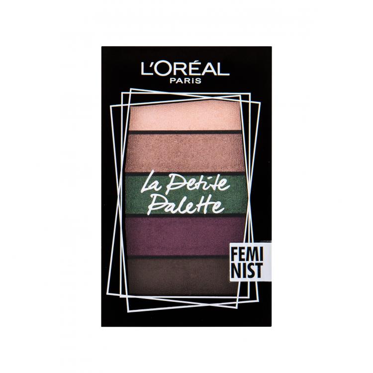L&#039;Oréal Paris La Petite Palette Сенки за очи за жени 4 гр Нюанс Feminist