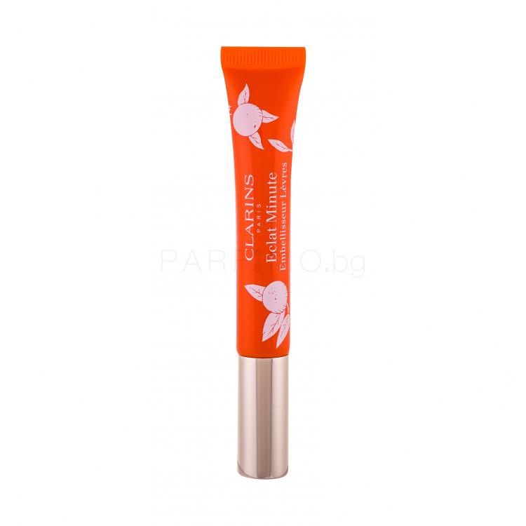 Clarins Instant Light Natural Lip Perfector Блясък за устни за жени 12 ml Нюанс 14 Juicy Mandarin ТЕСТЕР