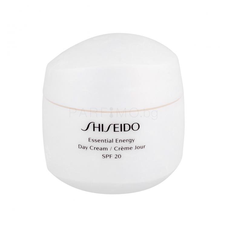 Shiseido Essential Energy Day Cream SPF20 Дневен крем за лице за жени 50 ml ТЕСТЕР