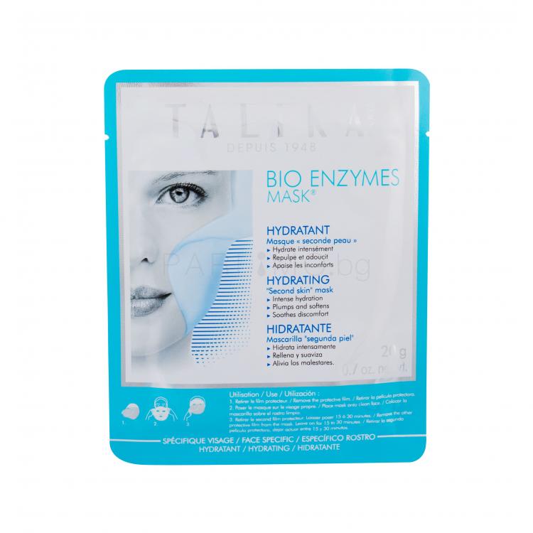 Talika Bio Enzymes Mask Hydrating Маска за лице за жени 20 гр