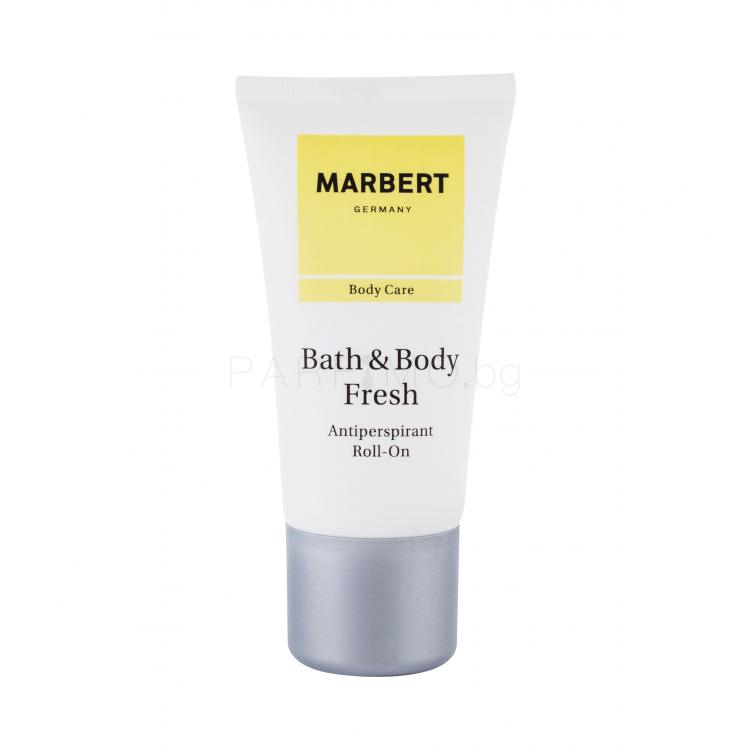Marbert Bath &amp; Body Fresh Roll-on Антиперспирант за жени 50 ml