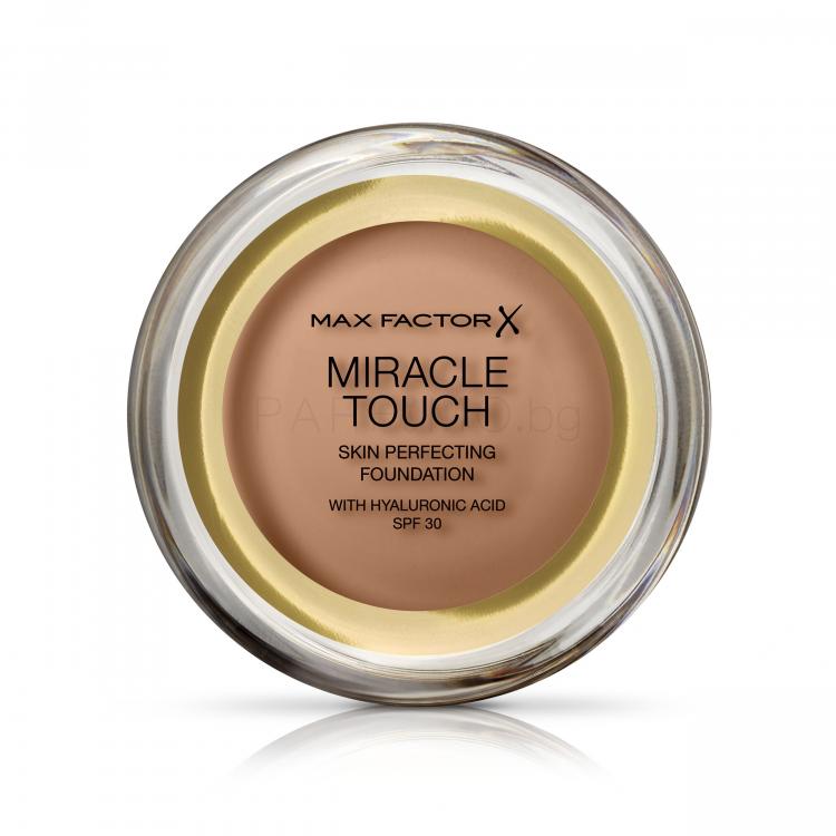 Max Factor Miracle Touch Skin Perfecting SPF30 Фон дьо тен за жени 11,5 гр Нюанс 085 Caramel