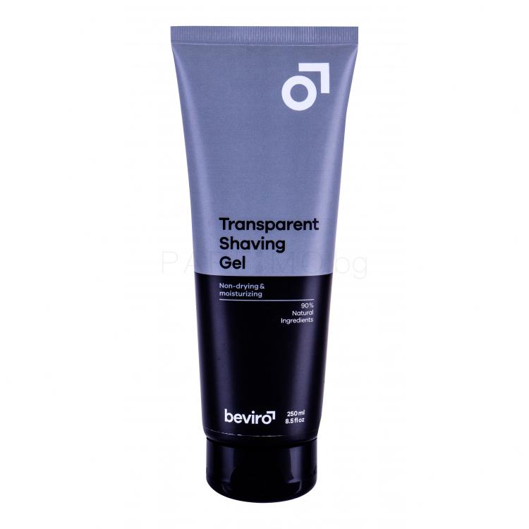 Be-Viro Men´s Only Transparent Shaving Gel Гел за бръснене за мъже 250 ml