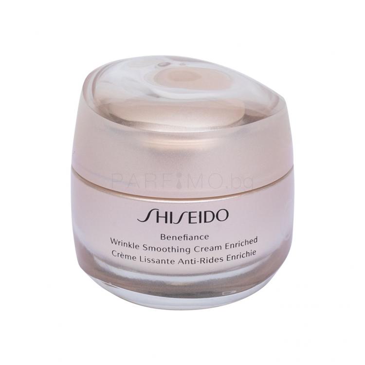 Shiseido Benefiance Wrinkle Smoothing Cream Enriched Дневен крем за лице за жени 50 ml