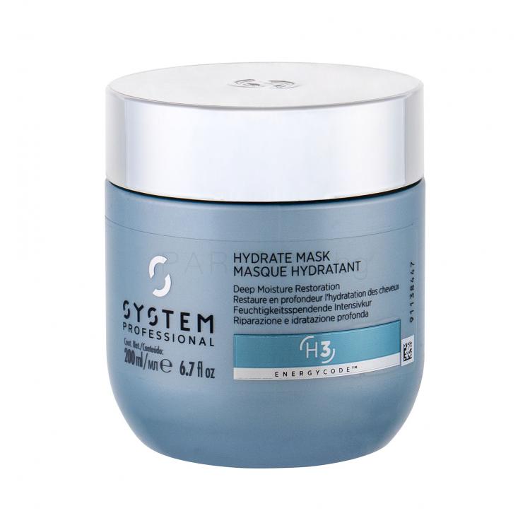 System Professional Hydrate H3 Маска за коса за жени 200 ml