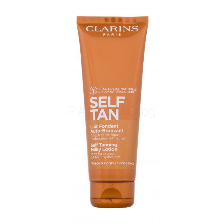 Clarins Self Tan Milky-Lotion Автобронзант за жени 125 ml