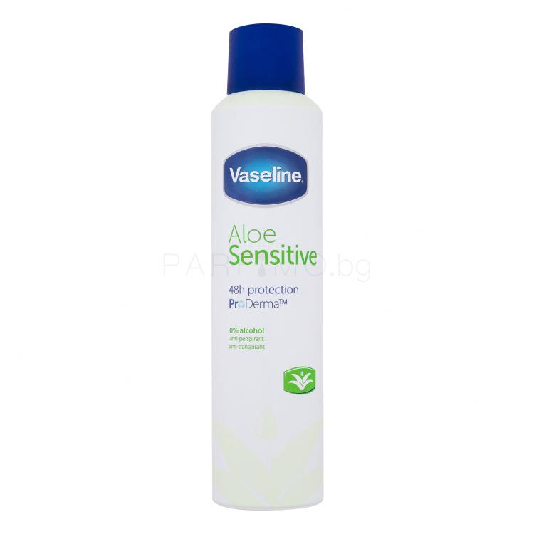 Vaseline Aloe Sensitive Антиперспирант за жени 250 ml