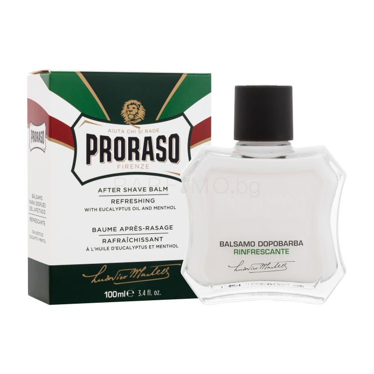 PRORASO Green After Shave Balm Балсам след бръснене за мъже 100 ml