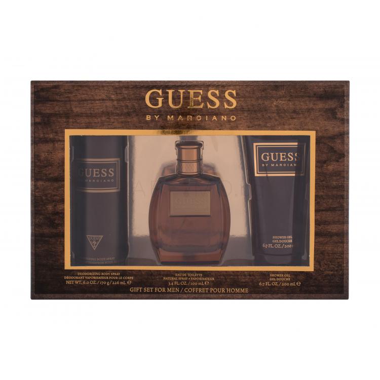 GUESS Guess by Marciano Подаръчен комплект EDT 100 ml +  душ гел 200 ml + дезодорант 226 ml