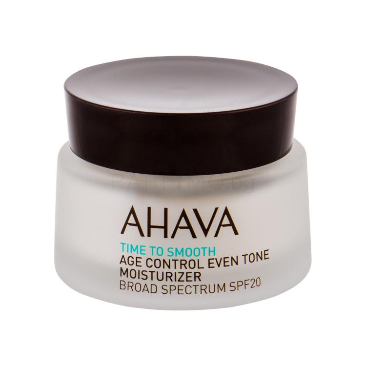 AHAVA Time To Smooth Age Control Even Tone Moisturizer SPF20 Дневен крем за лице за жени 50 ml