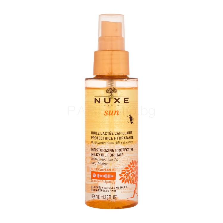 NUXE Sun Milky Oil Spray Масла за коса 100 ml