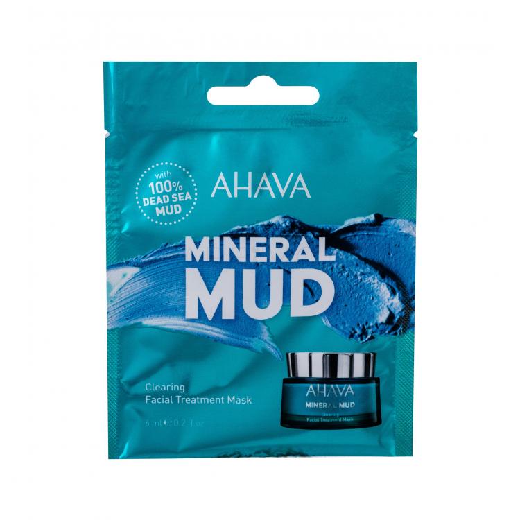 AHAVA Mineral Mud Clearing Маска за лице за жени 6 ml