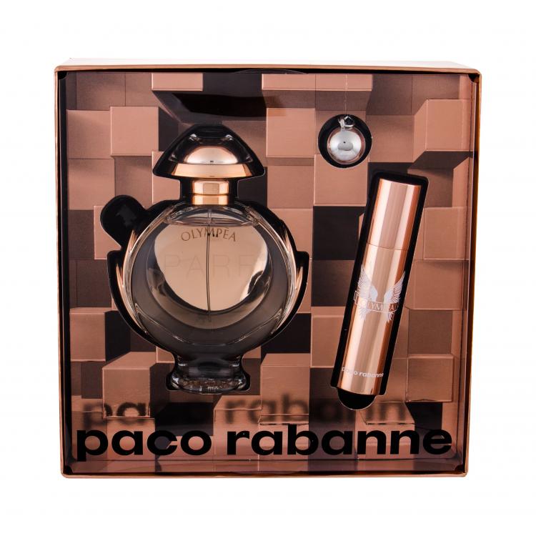 Paco Rabanne Olympéa Подаръчен комплект EDP 50 ml + EDP 10 ml + ключодържател