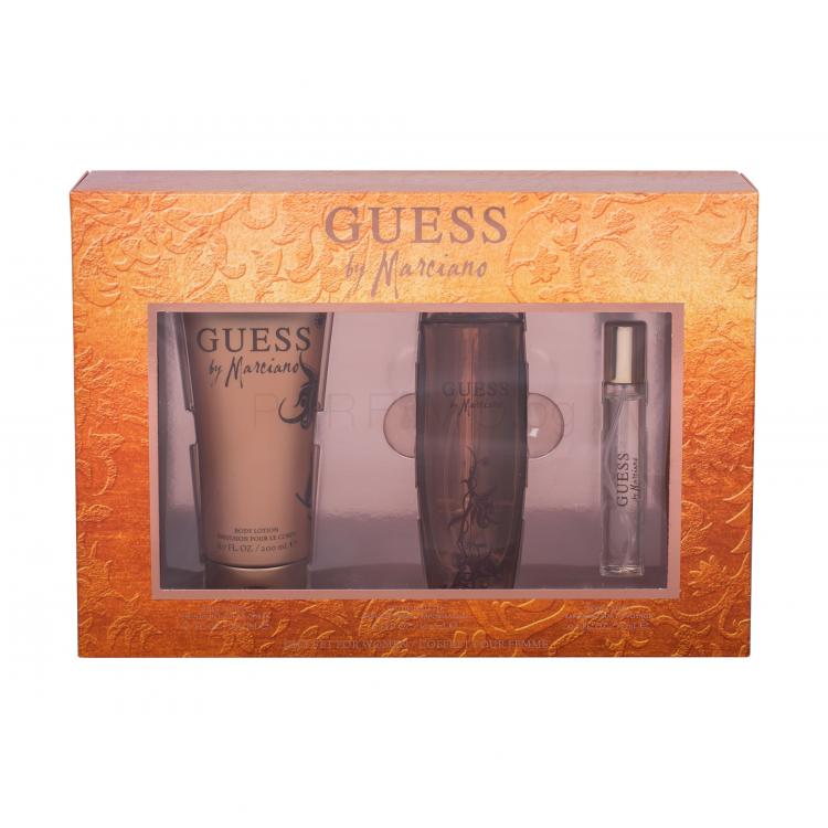GUESS Guess by Marciano Подаръчен комплект EDT 100 ml + EDT 15 ml + лосион за тяло 200 ml