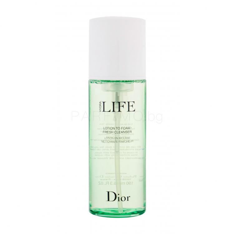 Christian Dior Hydra Life Lotion to Foam Fresh Cleanser Почистваща пяна за жени 190 ml ТЕСТЕР