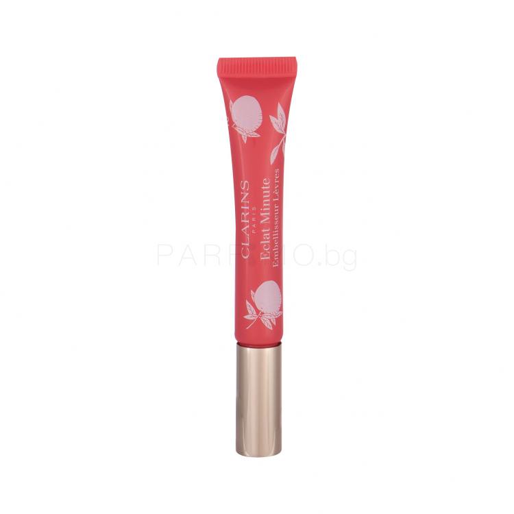Clarins Instant Light Natural Lip Perfector Блясък за устни за жени 12 ml Нюанс 13 Pink Grapefruit ТЕСТЕР