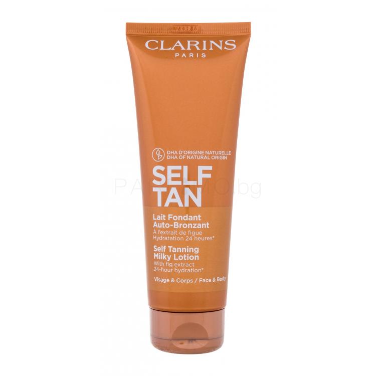 Clarins Self Tan Milky-Lotion Автобронзант за жени 125 ml ТЕСТЕР