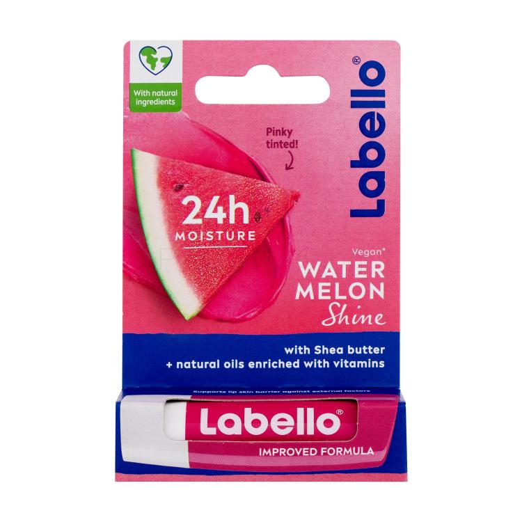 Labello Watermelon Shine 24h Moisture Lip Balm Балсам за устни за жени 4,8 гр