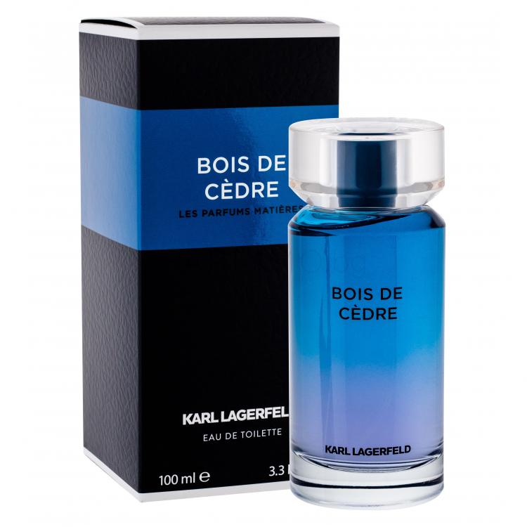 Karl Lagerfeld Les Parfums Matières Bois de Cedre Eau de Toilette за мъже 100 ml