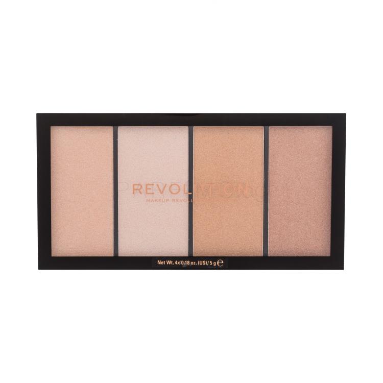 Makeup Revolution London Re-loaded Palette Хайлайтър за жени 20 гр Нюанс Lustre Lights Warm