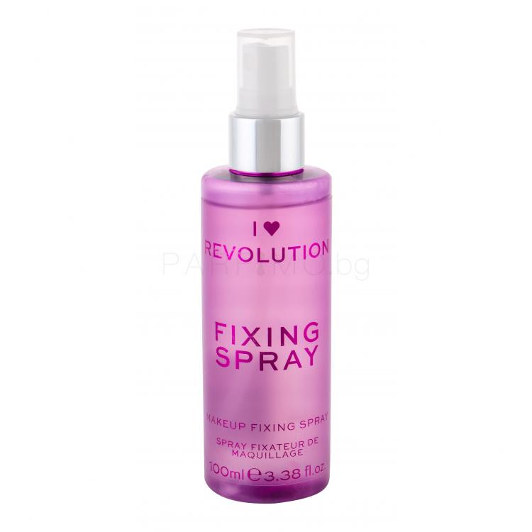 Makeup Revolution London I Heart Revolution Fixing Spray Фиксатор за грим за жени 100 ml
