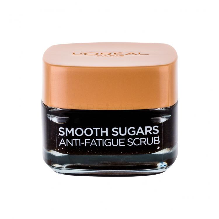 L&#039;Oréal Paris Smooth Sugars Anti-Fatigue Ексфолиант за жени 50 ml