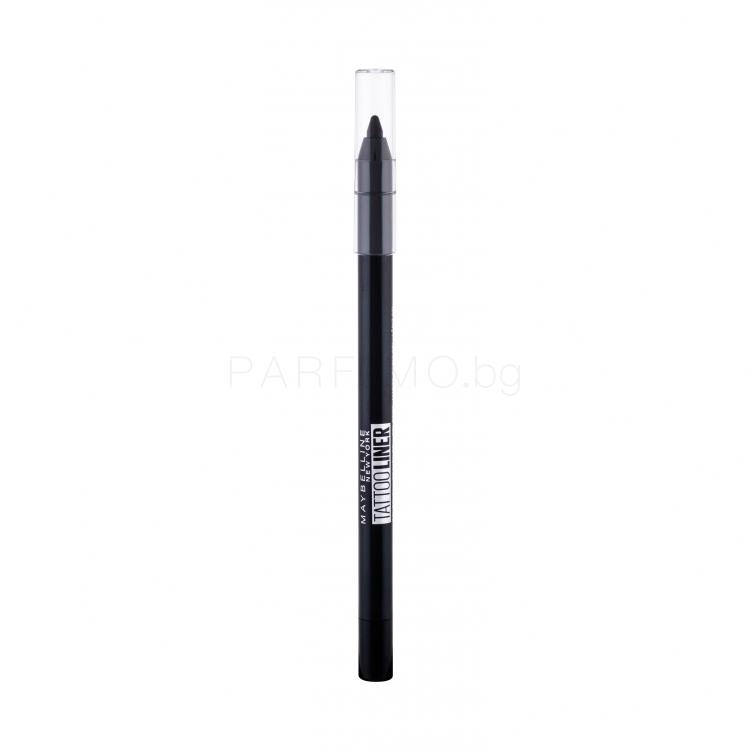 Maybelline Tattoo Liner Молив за очи за жени 1,3 g Нюанс 900 Deep Onyx