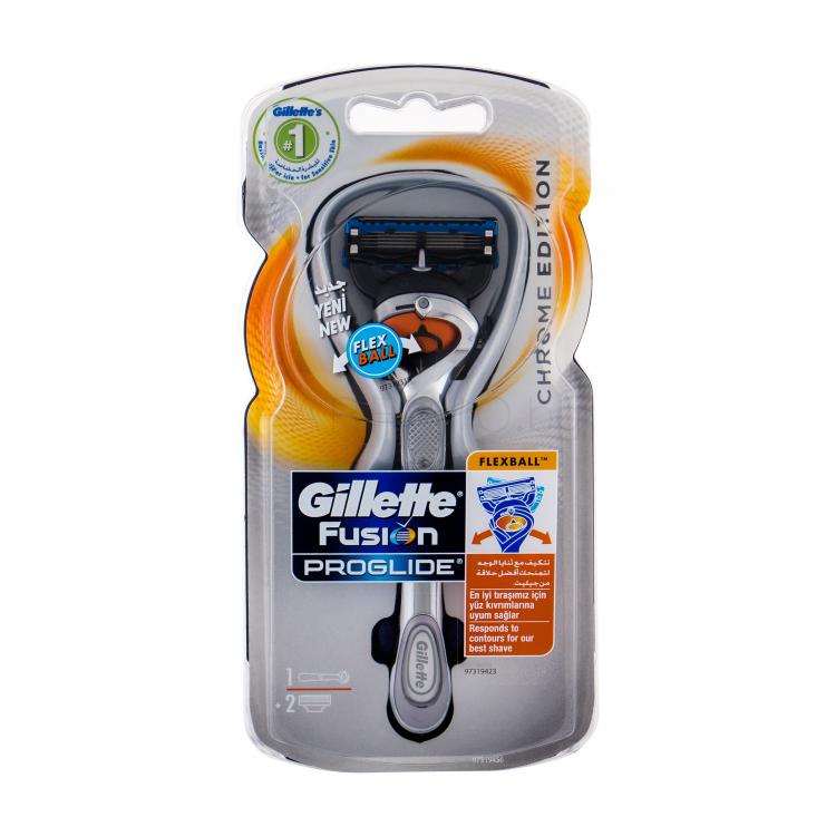 Gillette Fusion Proglide Flexball Chrome Edition Самобръсначка за мъже 1 бр
