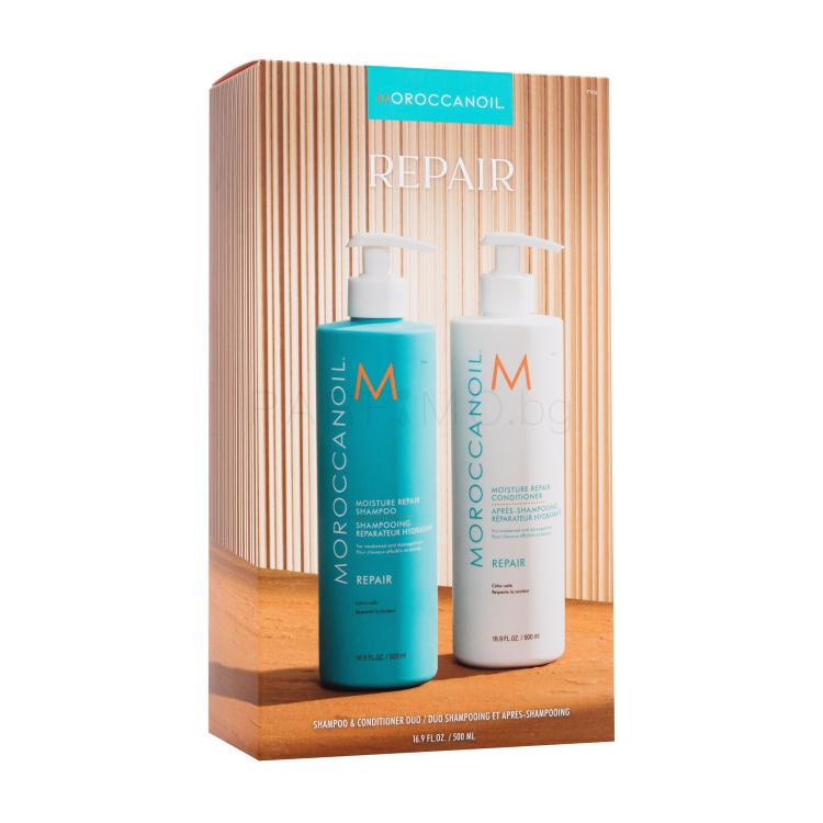 Moroccanoil Repair Duo Подаръчен комплект шампоан 500 ml + балсам(кондиционер) 500 ml