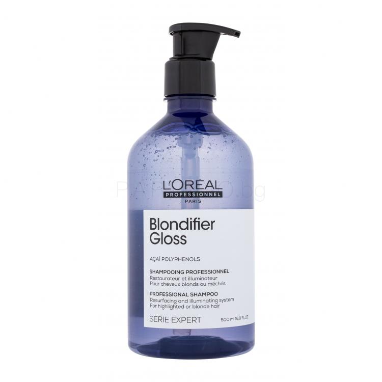 L&#039;Oréal Professionnel Blondifier Gloss Professional Shampoo Шампоан за жени 500 ml