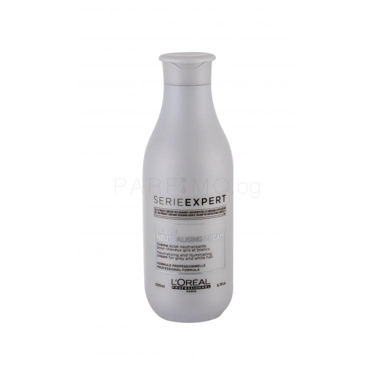 L&#039;Oréal Professionnel Silver Neutralising Cream Балсам за коса за жени 200 ml