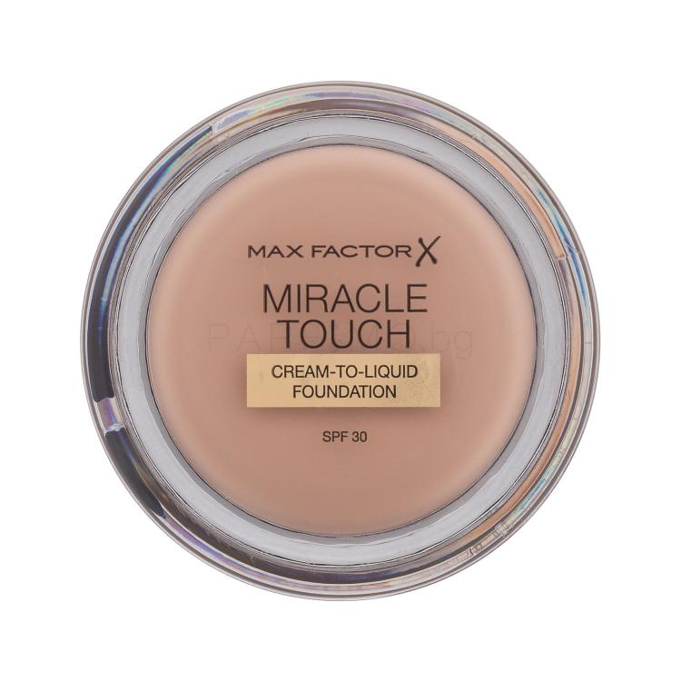 Max Factor Miracle Touch Cream-To-Liquid SPF30 Фон дьо тен за жени 11,5 g Нюанс 070 Natural