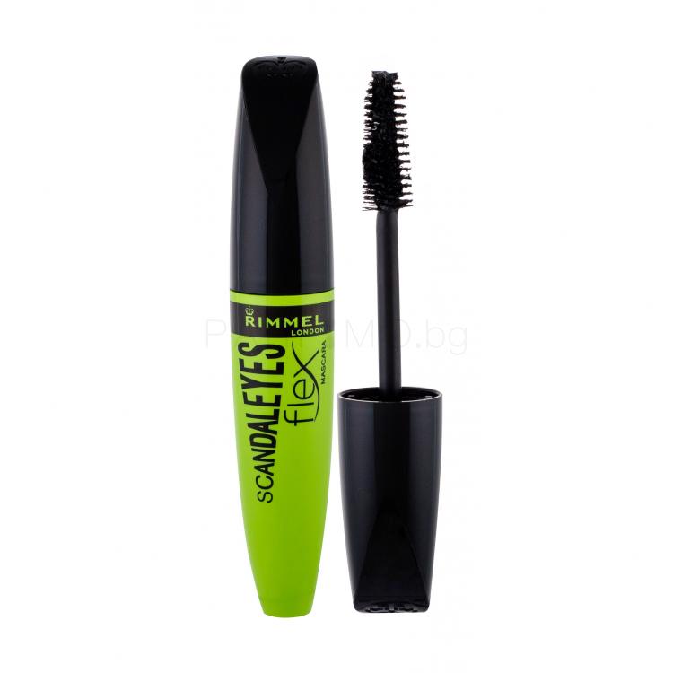 Rimmel London Scandal Eyes Flex Спирала за жени 12 ml Нюанс 003 Extreme Black