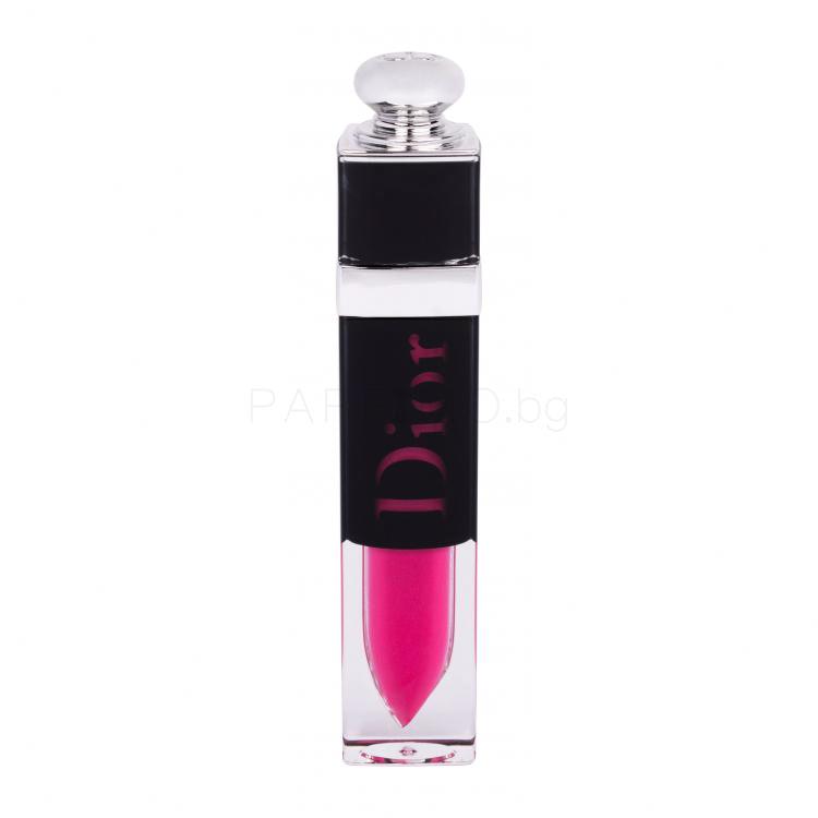 Christian Dior Dior Addict Lacquer Plump Червило за жени 5,5 ml Нюанс 676 Dior Fever