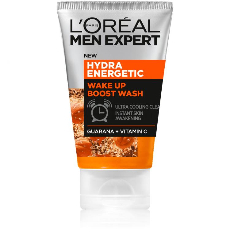 L&#039;Oréal Paris Men Expert Hydra Energetic Wake-Up Effect Почистващ гел за мъже 100 ml
